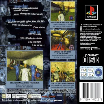 Shadow Man - Rette deine Seele (GE) box cover back